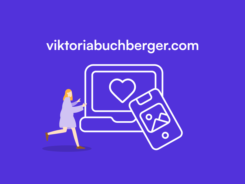Person mit Laptop und Handy