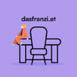 Person mit Schreibtisch und Stuhl