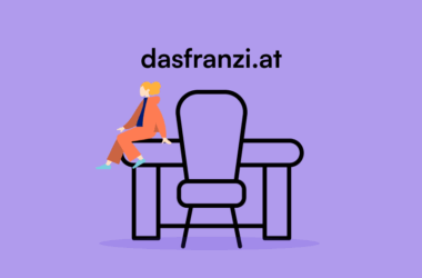 Person mit Schreibtisch und Stuhl