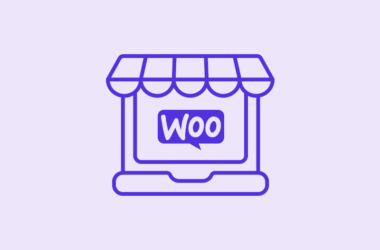 Laptop mit WooCommerce-Shop