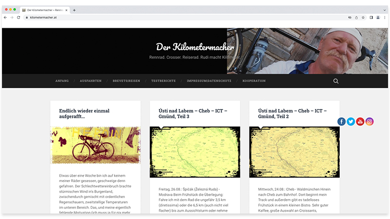 Kilometermacher Website
